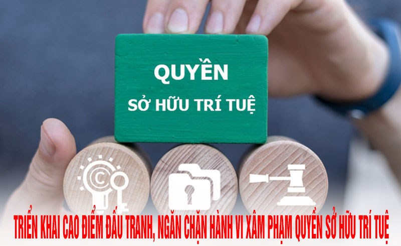 Thực hiện quyết liệt các giải pháp đấu tranh, ngăn chặn, xử lý hành vi xâm phạm quyền sở hữu trí tuệ